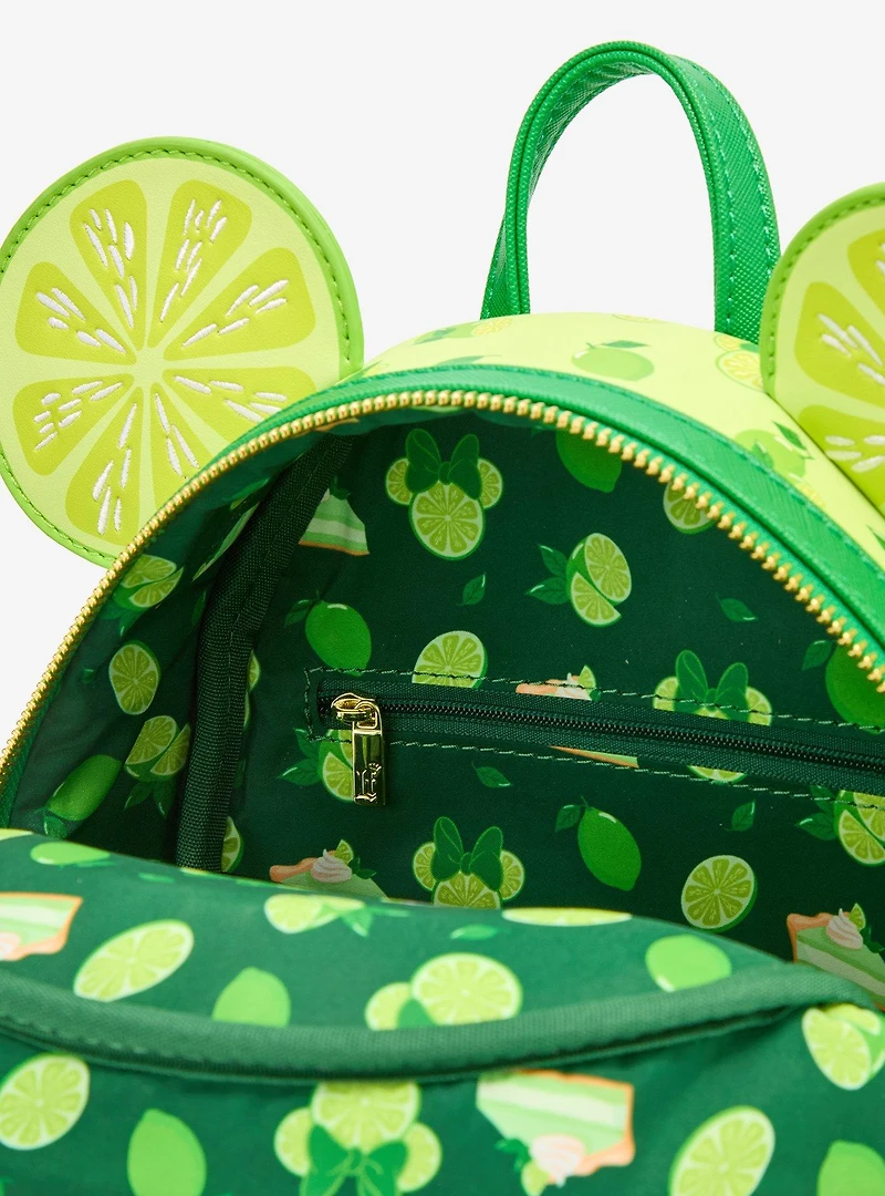 Loungefly Disney Minnie Mouse Key Lime Pie Lime Scented Mini Backpack — BoxLunch Exclusive