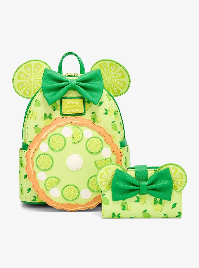 Loungefly Disney Minnie Mouse Key Lime Pie Lime Scented Mini Backpack — BoxLunch Exclusive