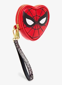 Loungefly Marvel Spider-Man Heart Mask Coin Purse - BoxLunch Exclusive