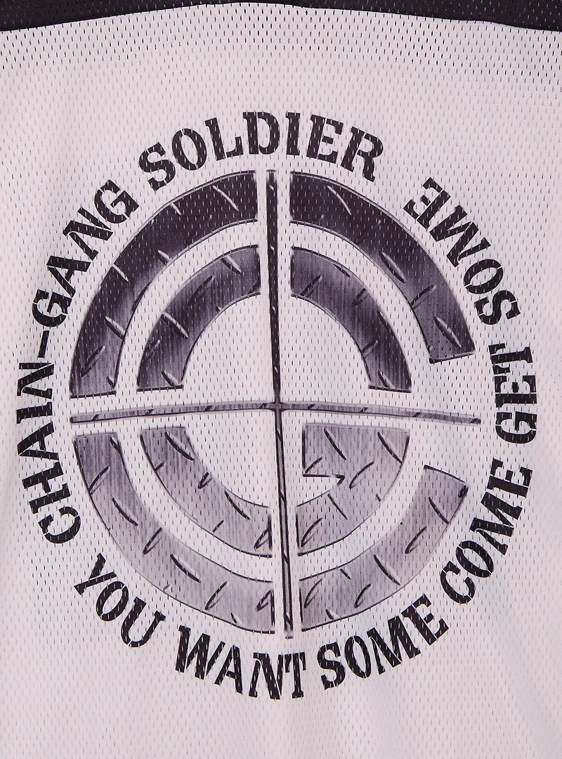 WWE John Cena Chain-Gang Soldier Mesh Football Jersey - BoxLunch Exclusive