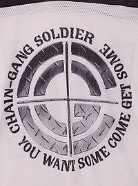 WWE John Cena Chain-Gang Soldier Mesh Football Jersey - BoxLunch Exclusive