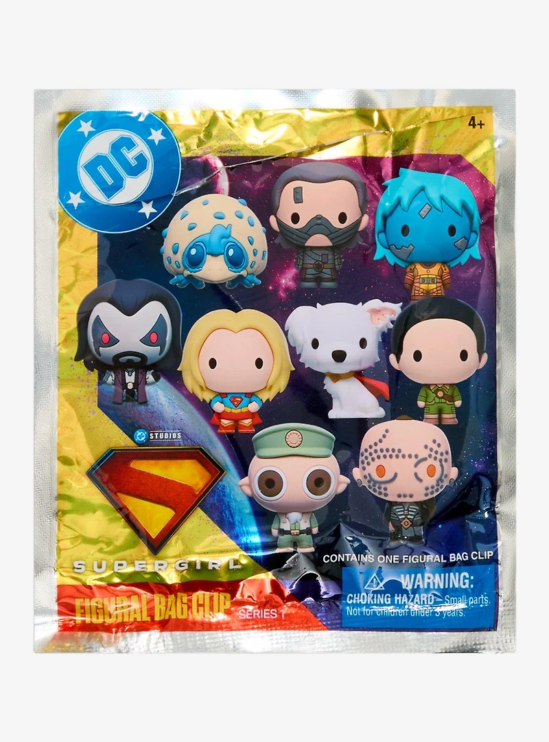 DC Comics Supergirl Series 1 Blind Bag Figural Bag Clip
