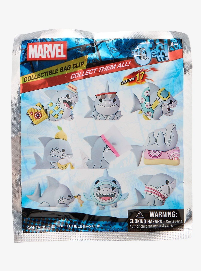 Marvel Rivals Jeff The Land Shark Blind Bag Figural Bag Clip