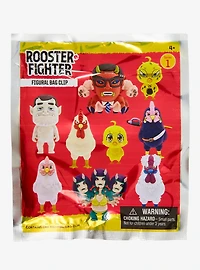 Rooster Fighter Series 1 Blind Bag Figural Bag Clip