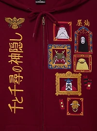 Studio Ghibli® Spirited Away Character Frames Zippered Hoodie - BoxLunch Exclusive