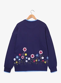 Marvel Spider-Man Floral Garden Crewneck — BoxLunch Exclusive