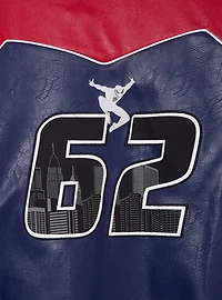 Marvel Spider-Man Faux Leather Moto Jacket - BoxLunch Exclusive
