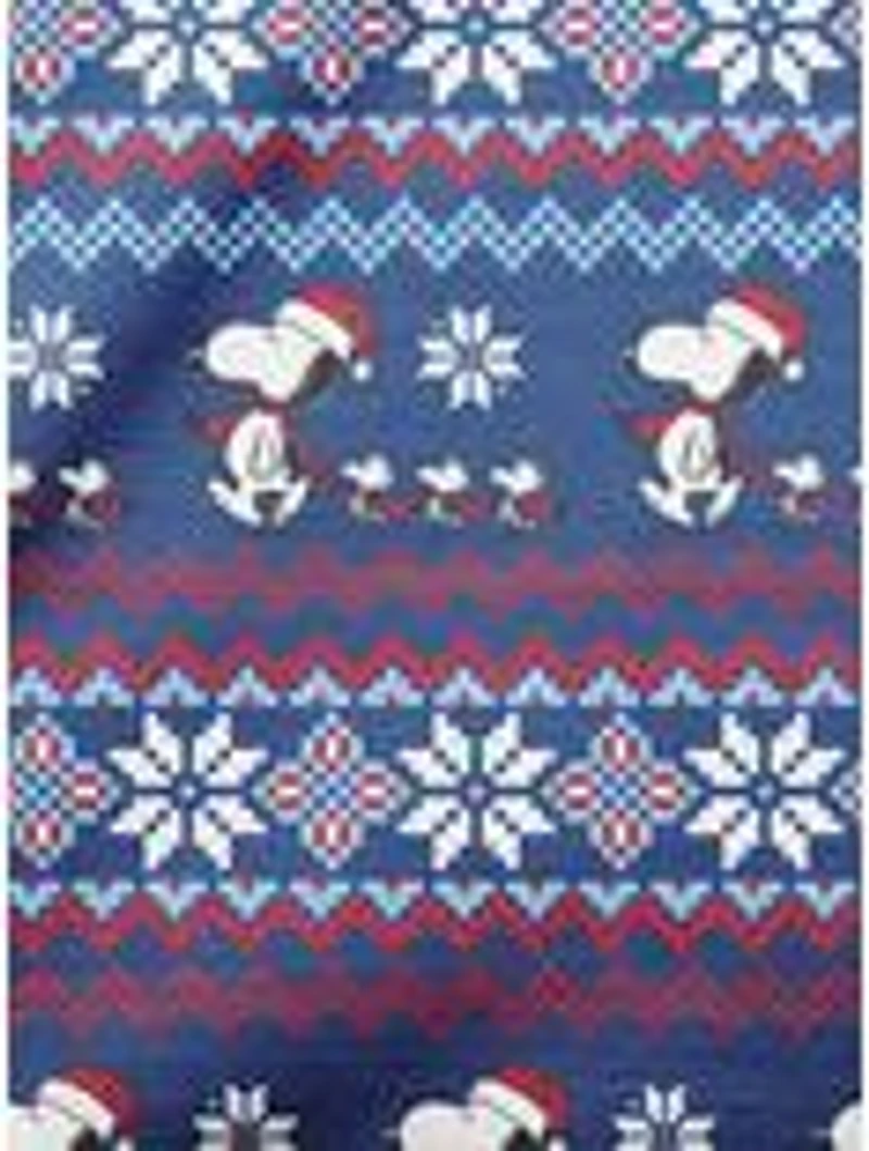 Peanuts Snoopy Fair Isle Womens Pajama Set