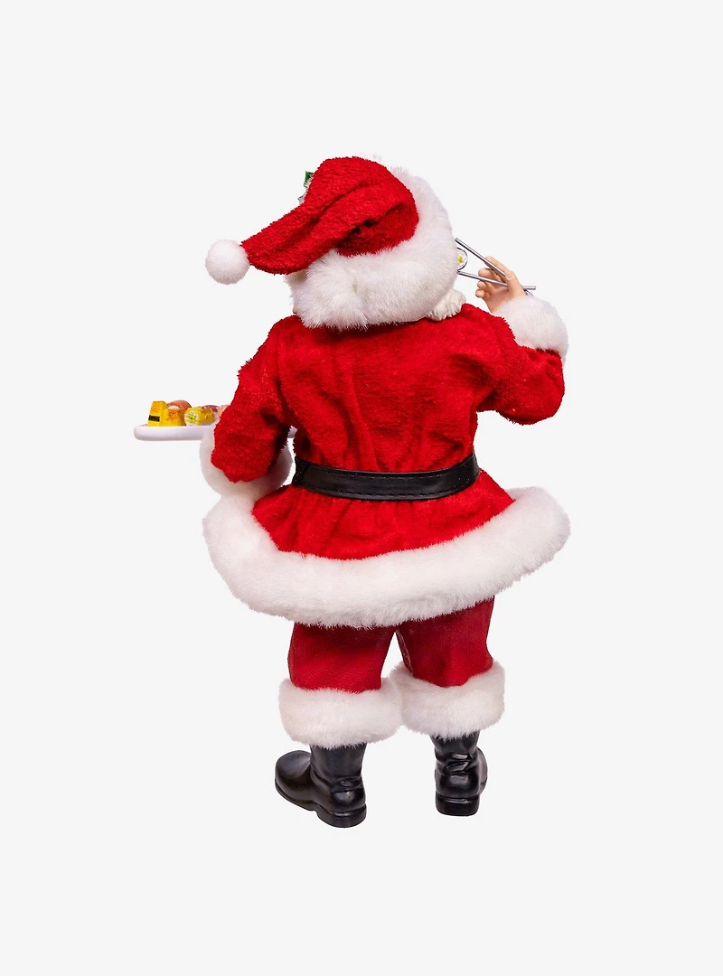 10.5-Inch Fabriche Santa with Sushi Platter