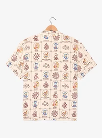The Muppets Treasure Island Characters & Icons Grid Woven Button-Up - BoxLunch Exclusive