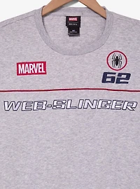 Marvel Spider-Man Web-Slinger Embroidered Crewneck - BoxLunch Exclusive