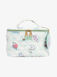 BT21 Quilted Train Cases w/ Mirror Keychain