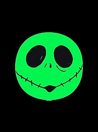 Disney The Nightmare Before Christmas Jack Skellington "Glow in the Dark" LED Compact Mirror