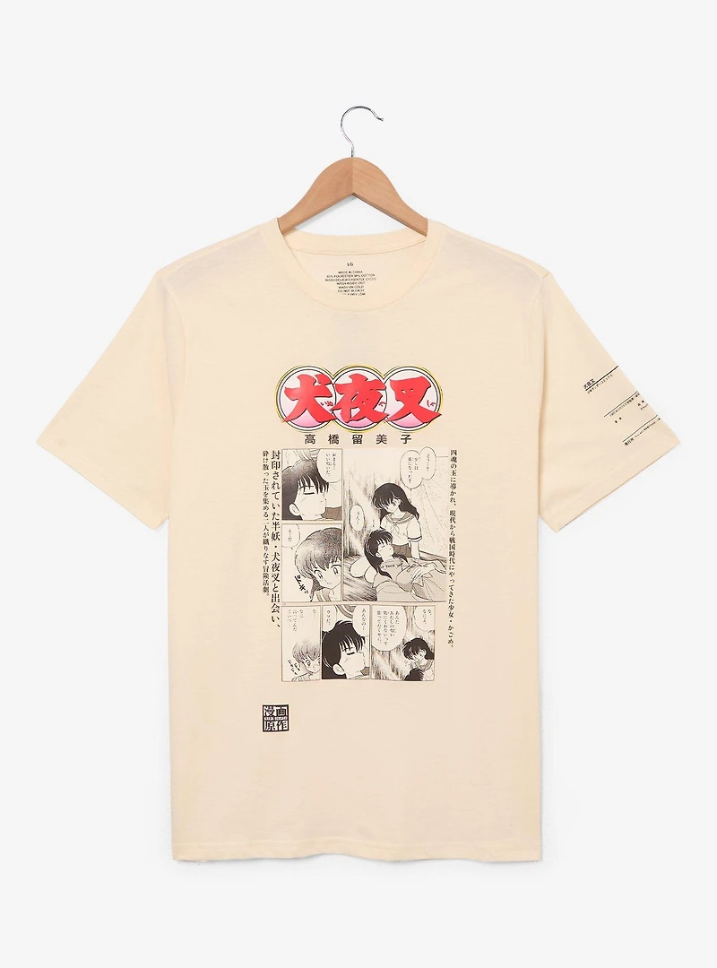 InuYasha Manga Panels T-Shirt — BoxLunch Exclusive