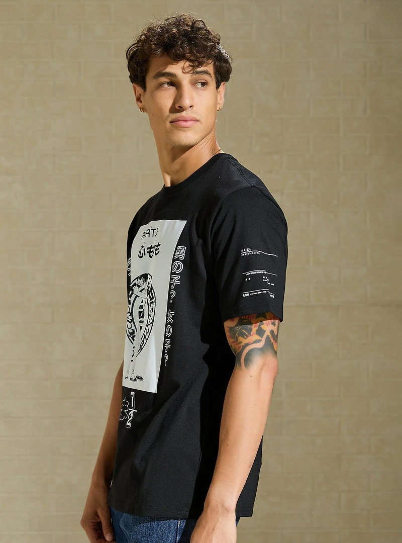 Ranma 1/2 Manga Chapter Intro Graphic T-Shirt — BoxLunch Exclusive