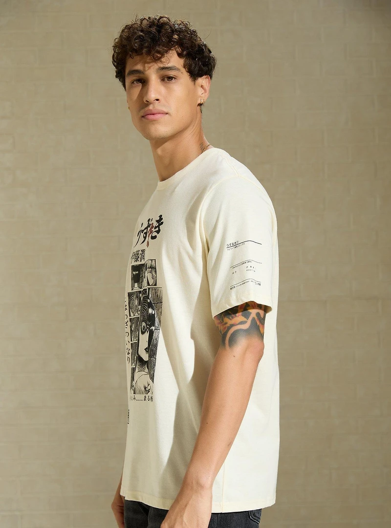 Uzumaki Manga Panels Graphic T-Shirt — BoxLunch Exclusive