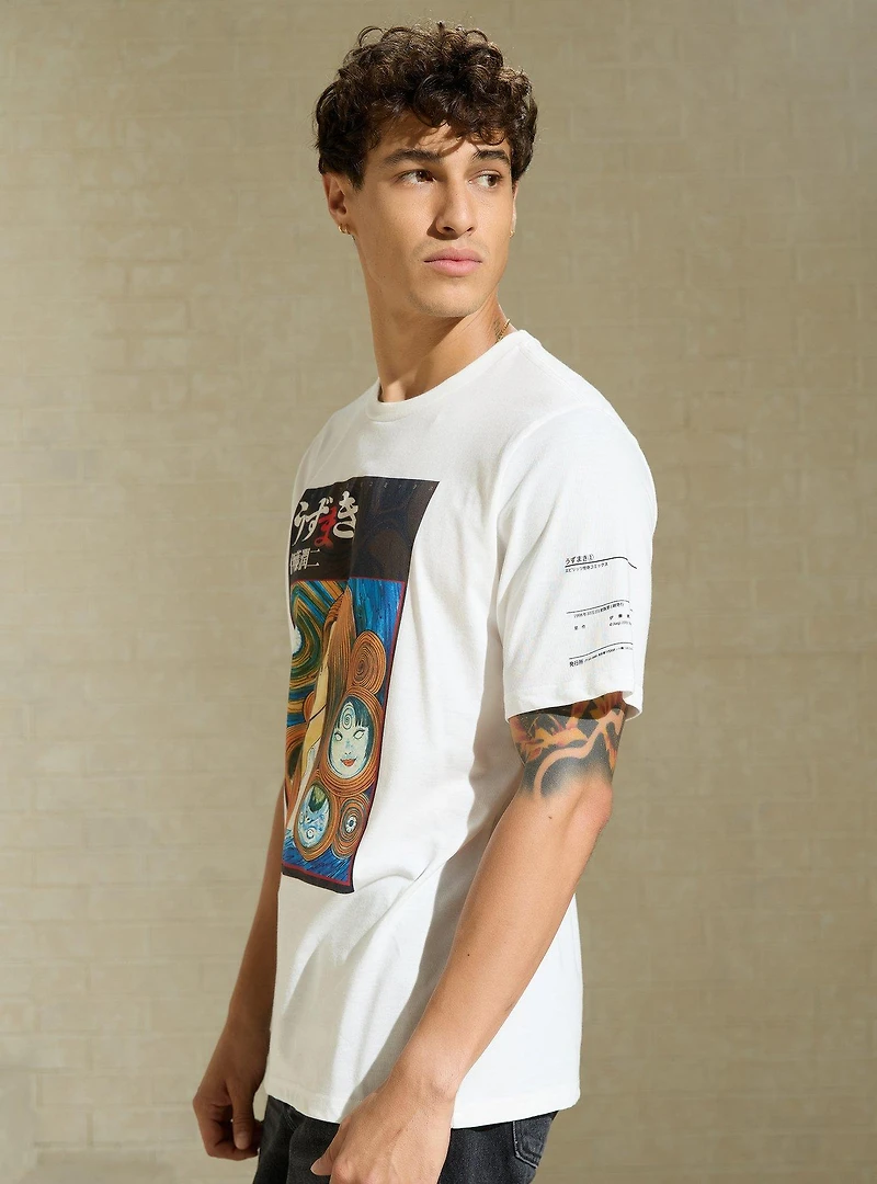Uzumaki Manga Cover Graphic T-Shirt — BoxLunch Exclusive