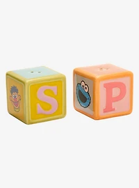 Sesame Street Letter Blocks Figural Salt and Pepper Shaker Set - BoxLunch Exclusive