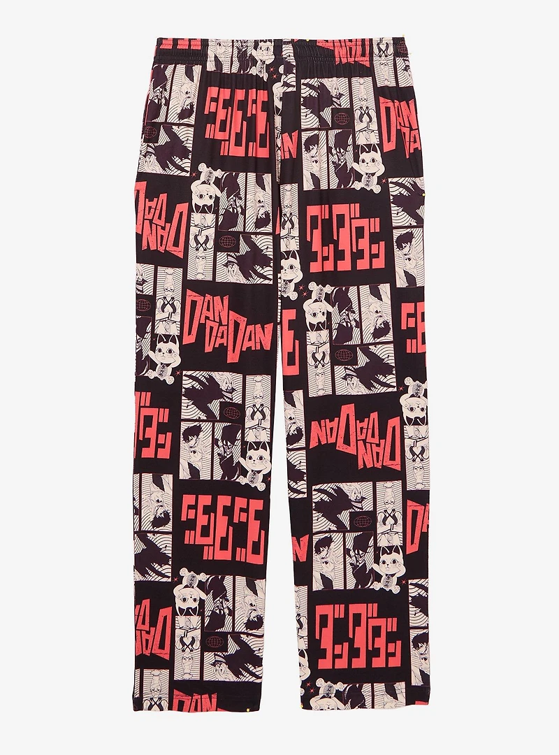 Dandadan Grid Allover Print Sleep Pants — BoxLunch Exclusive