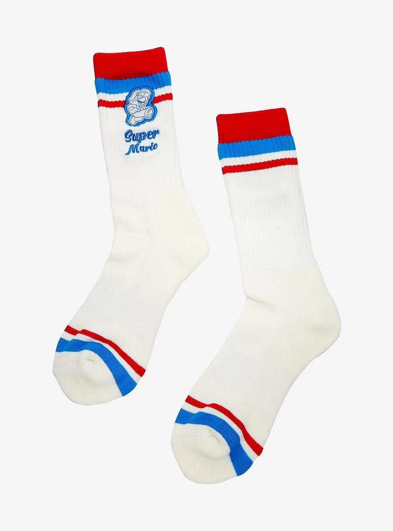 Nintendo Super Mario Bros. Mario Crew Socks — BoxLunch Exclusive