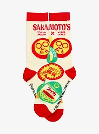 Sakamoto Days Icons Crew Socks — BoxLunch Exclusive