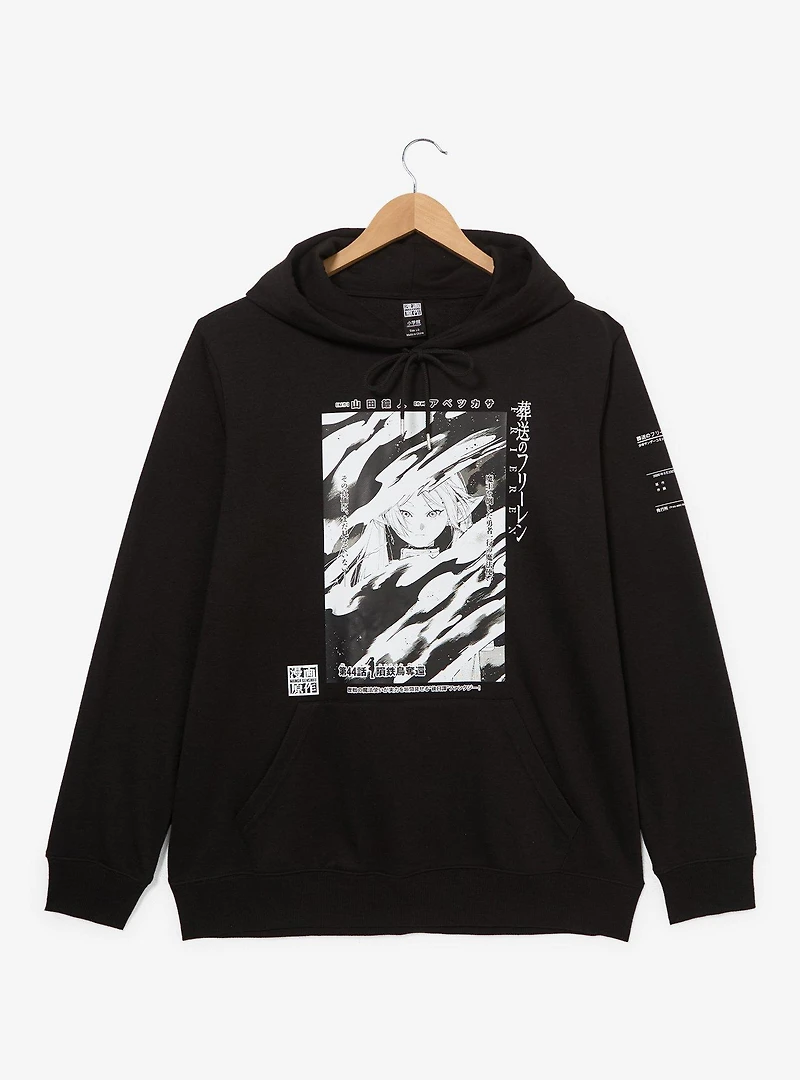 Frieren: Beyond Journey's End Tonal Frieren Manga Portrait Hoodie - BoxLunch Exclusive