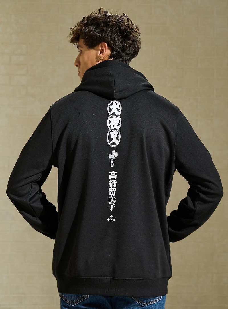 Inuyasha Tonal Manga Portrait Hoodie - BoxLunch Exclusive