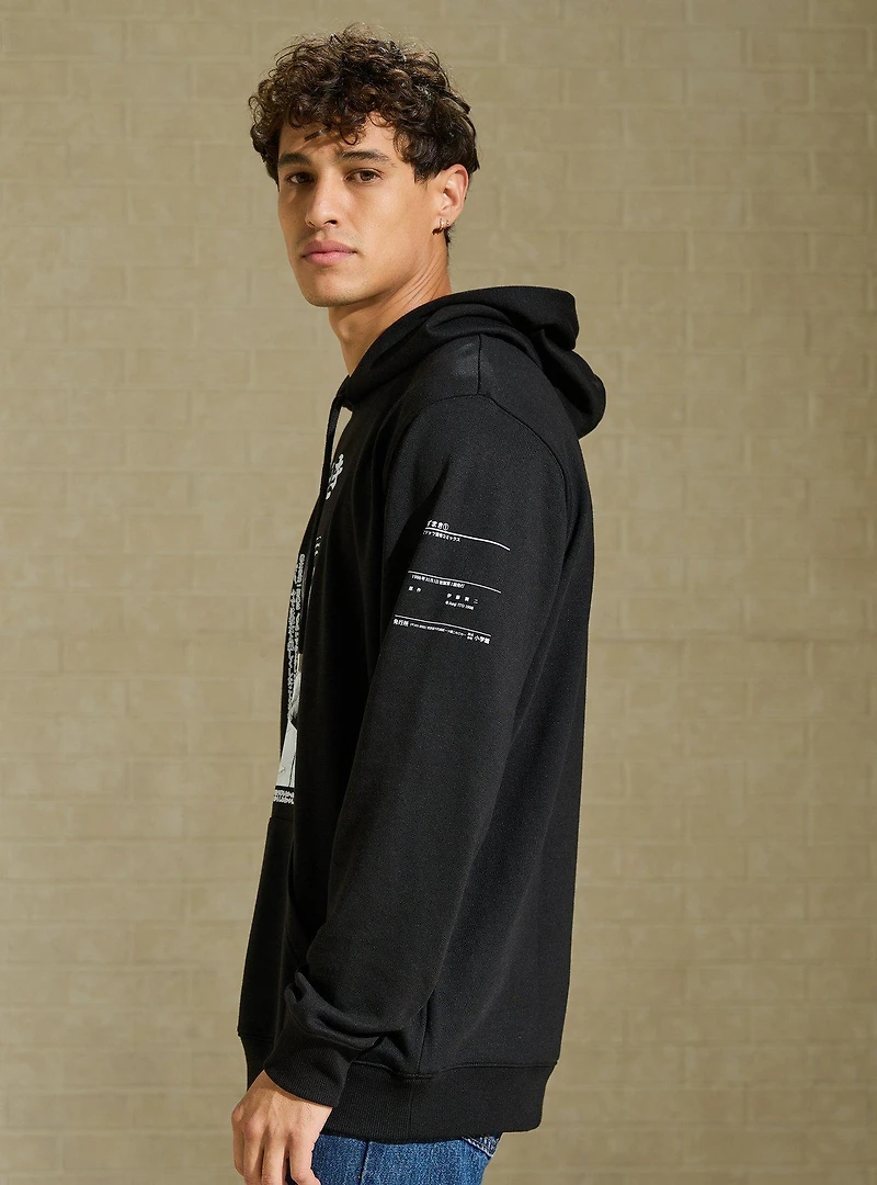 Uzumaki Tonal Manga Portrait Hoodie — BoxLunch Exclusive