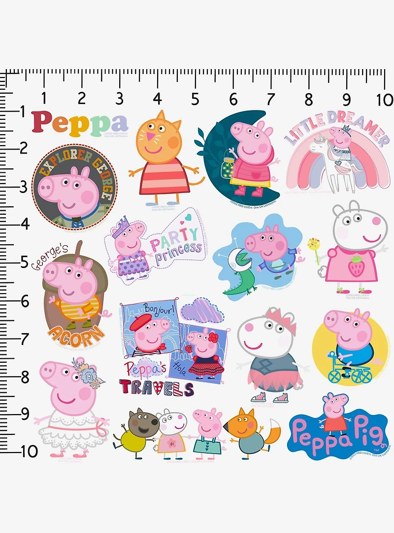 Peppa Pig Miscellaneous 100ct Sticker Pack