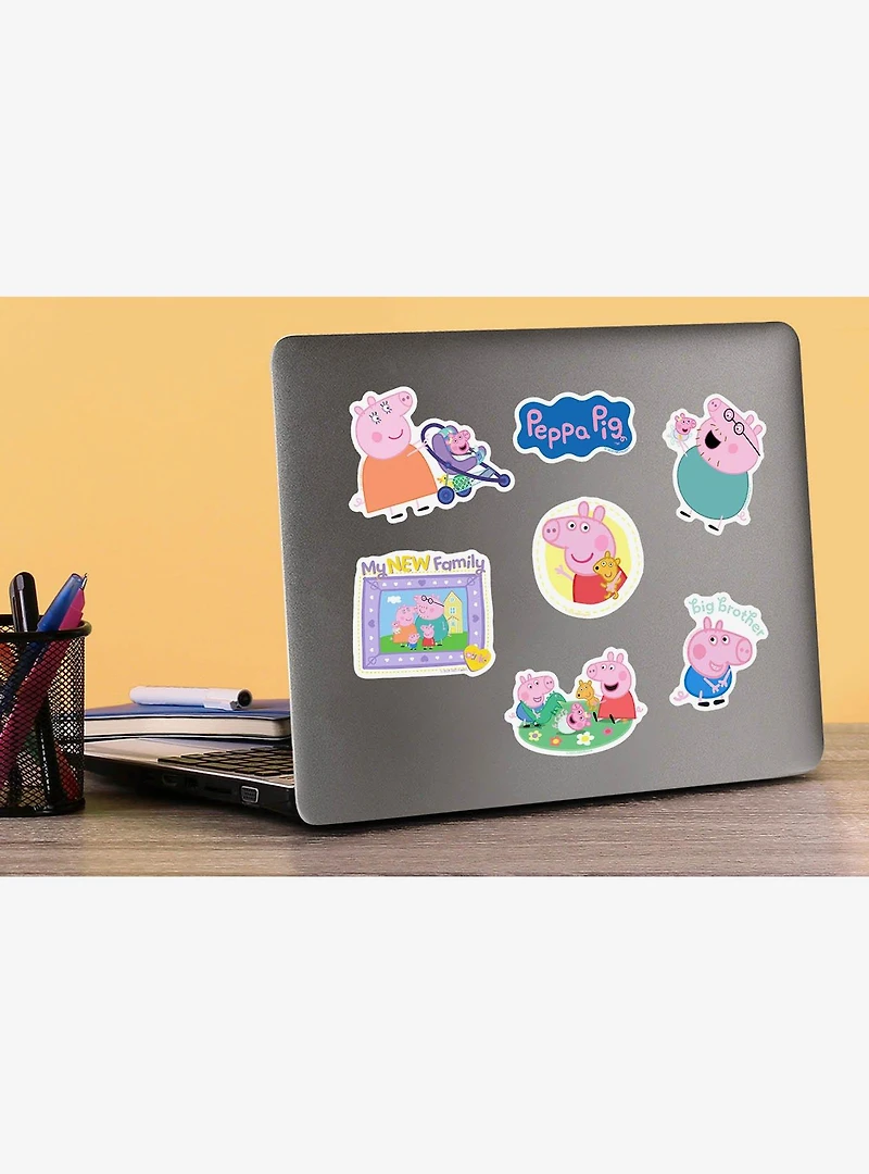Peppa Pig New Family Miscellaneous 100ct Sticker Pack