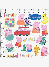 Peppa Pig New Family Miscellaneous 100ct Sticker Pack