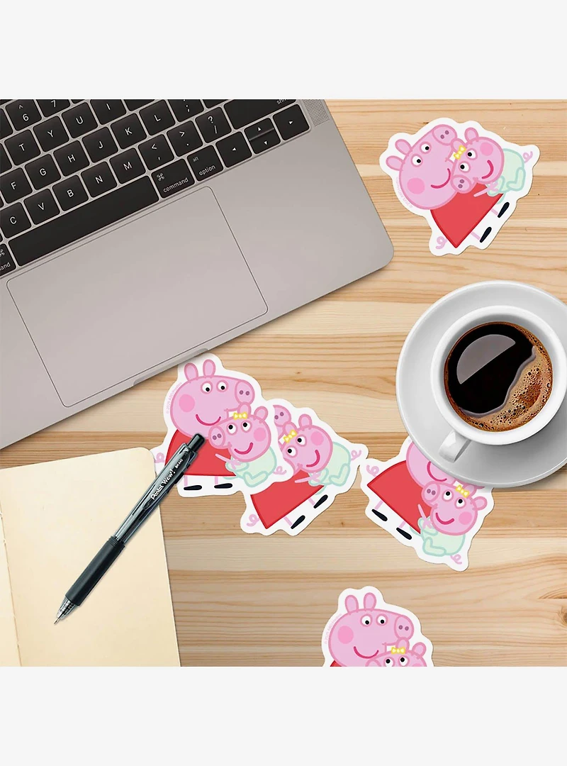 Peppa Pig Evie Pig Miscellaneous 100ct Sticker Pack