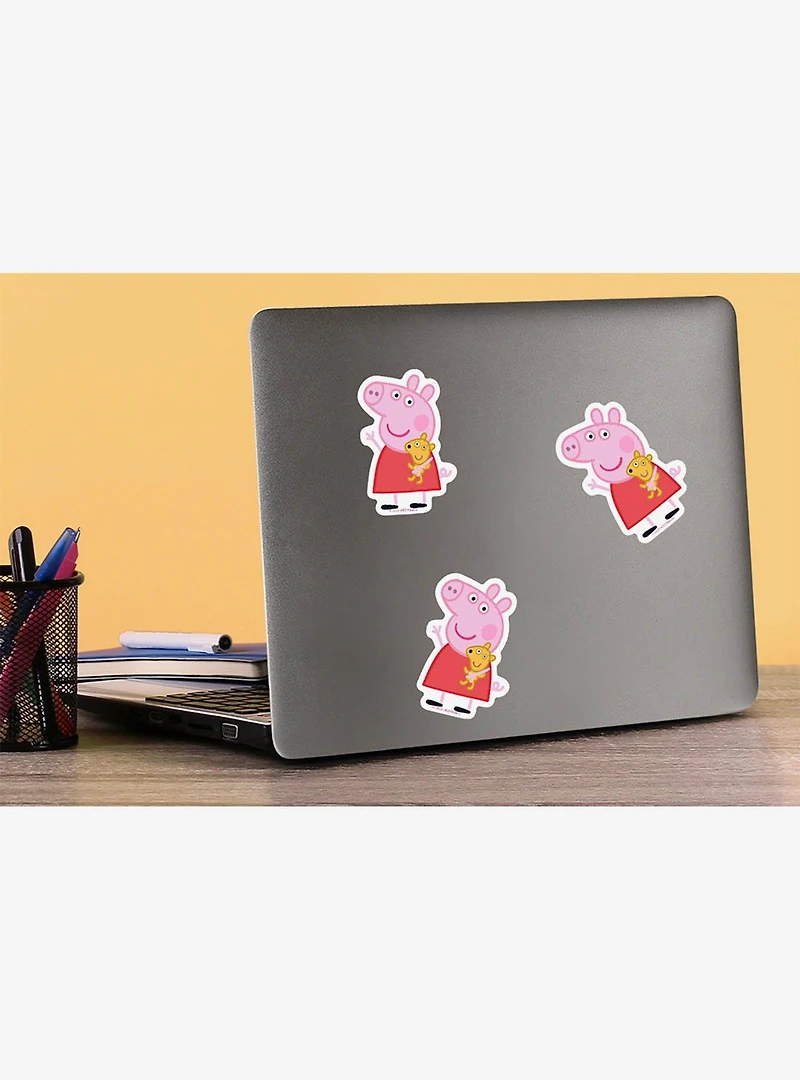 Peppa Pig Teddy Toy Miscellaneous 100ct Sticker Pack