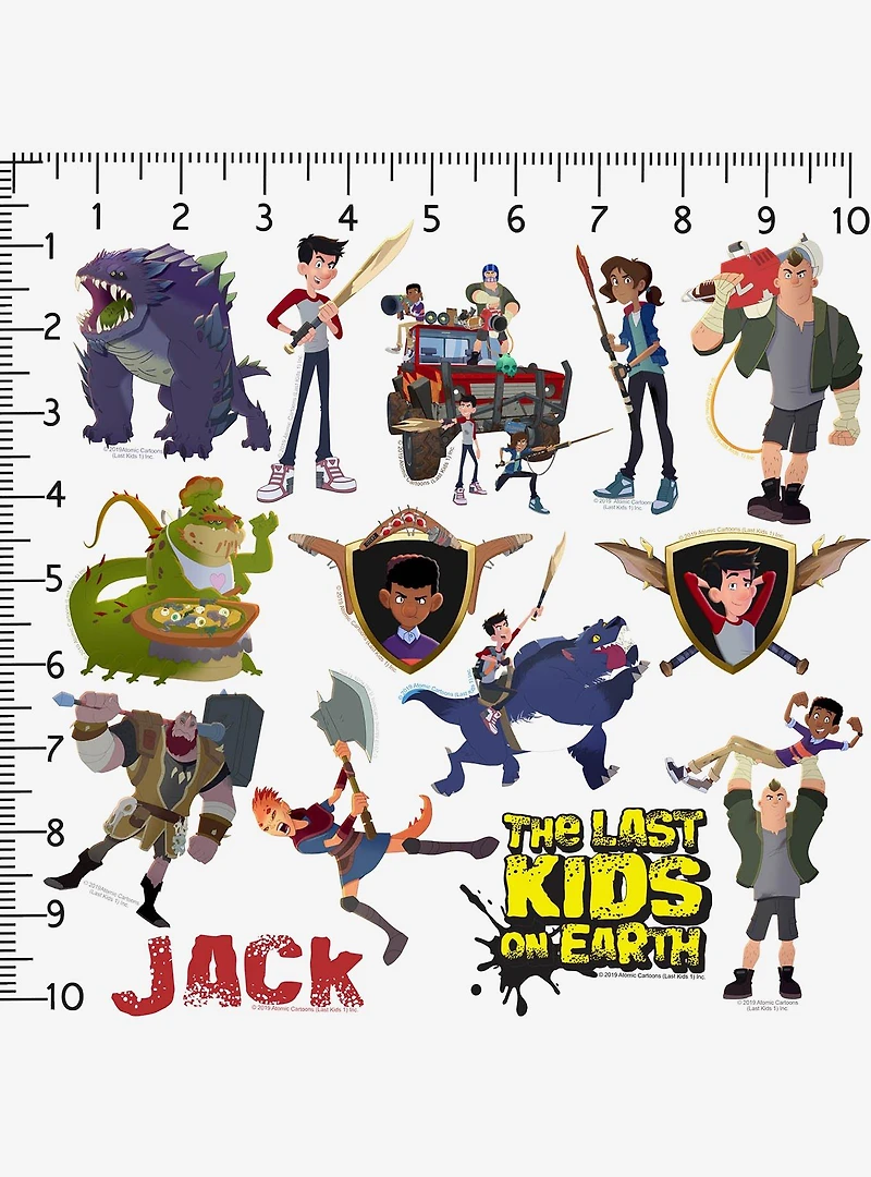 The Last Kids of Earth Miscellaneous 100ct Sticker Pack