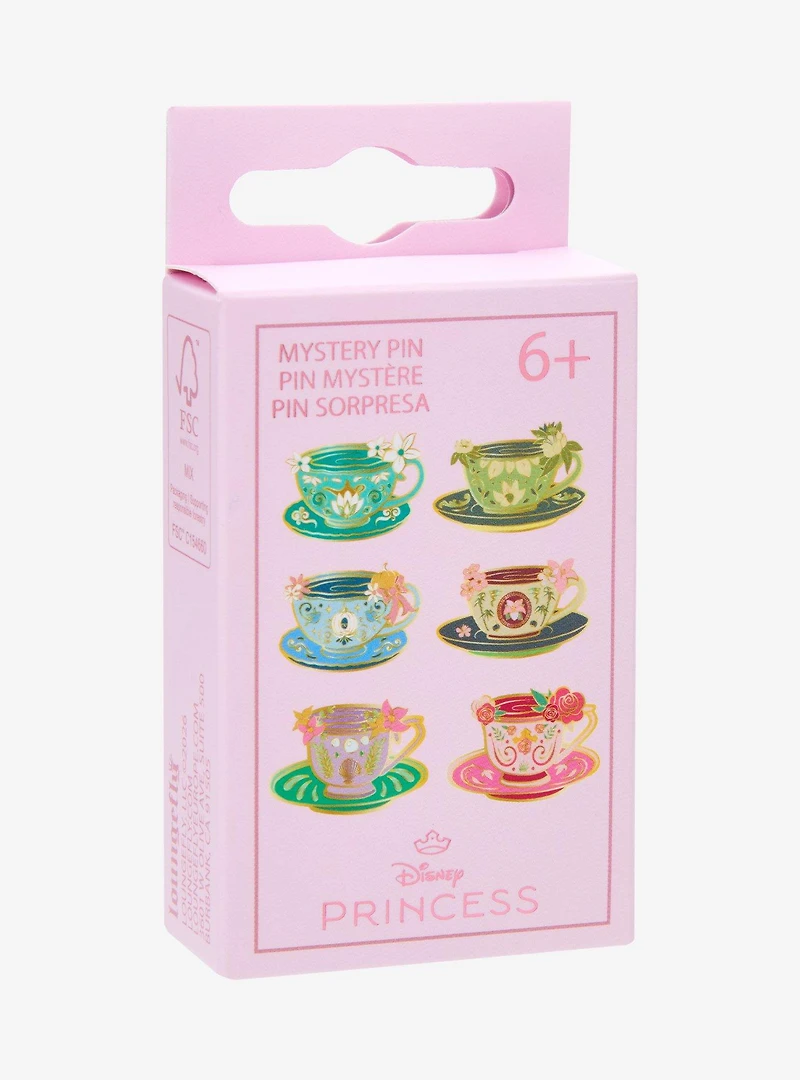 Loungefly Disney Princess Teacups Blind Box Enamel Pin - BoxLunch Exclusive