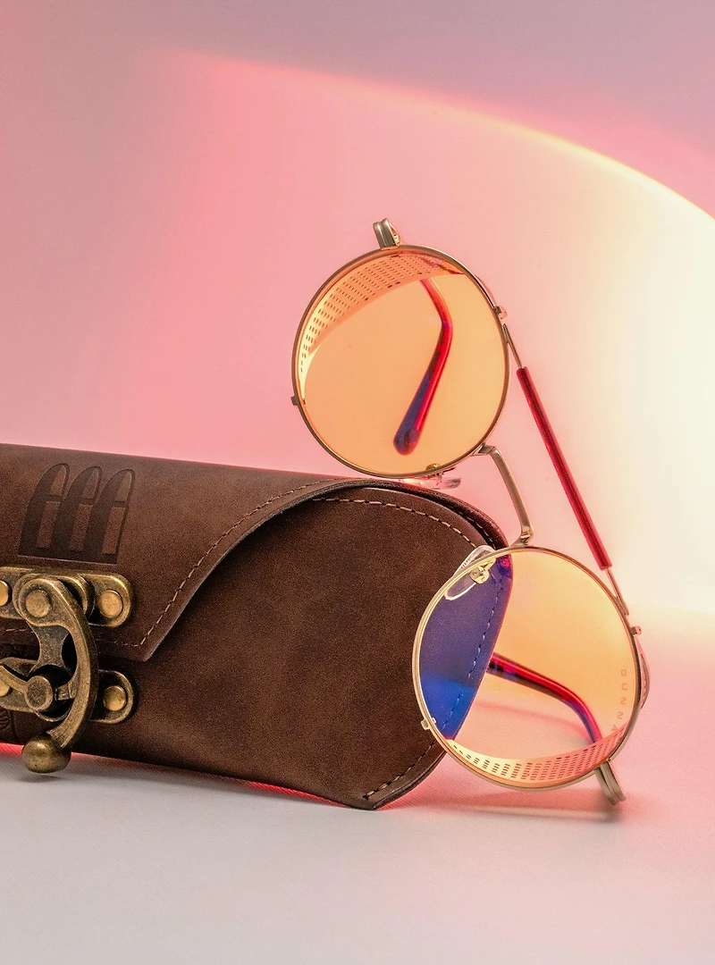 Borderlands 4 x GUNNAR Moxxi Computer Amber Tint Blue Light Glasses