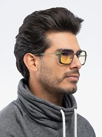 Fallout x GUNNAR Vault 33 Computer Amber Tint Blue Light Glasses