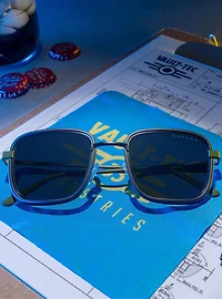 Fallout x GUNNAR Vault 33 Computer Sun Tint Blue Light Glasses