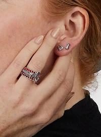 Disney X RockLove Aladdin Jafar Iconic Villains Stacker Ring