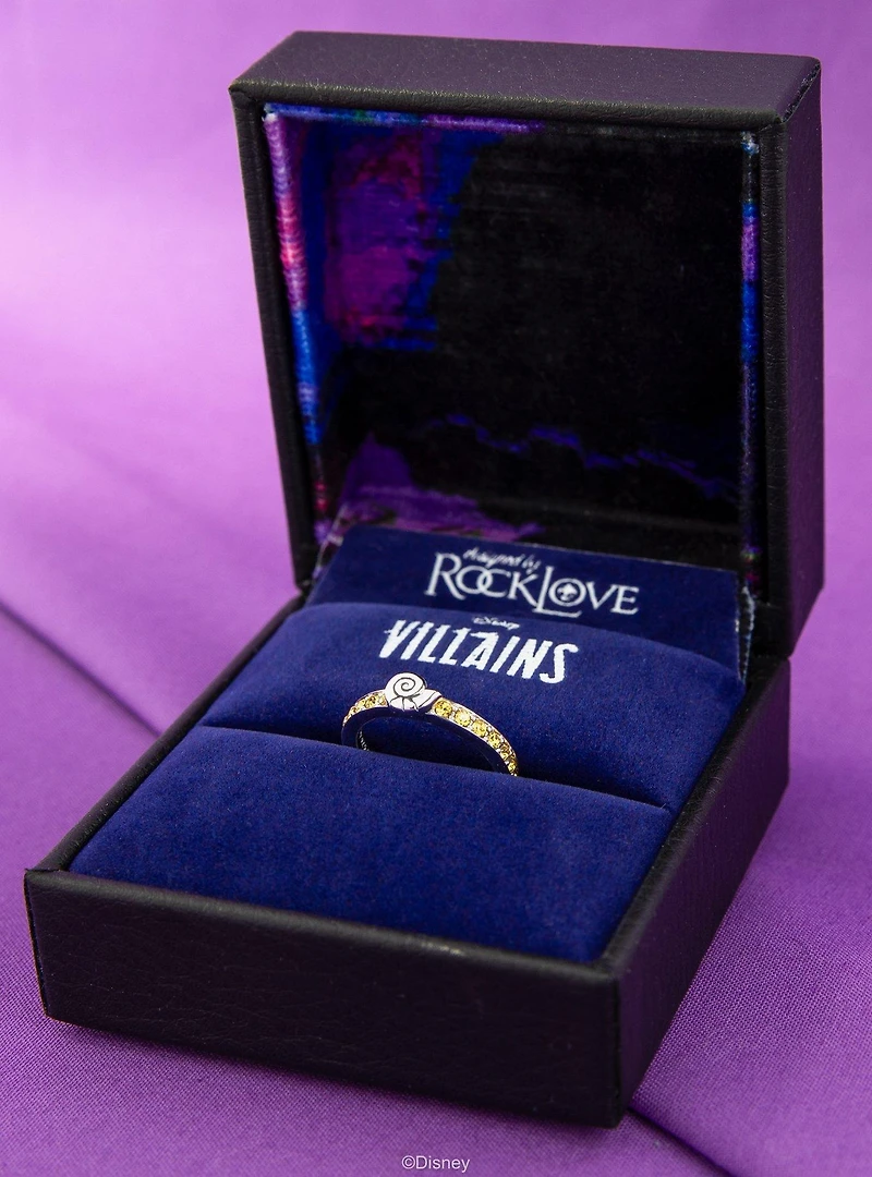 Disney X RockLove The Little Mermaid Ursula Iconic Villains Stacker Ring