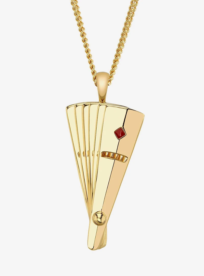 Avatar The Last Airbender X RockLove Kyoshi Warrior Fan Necklace