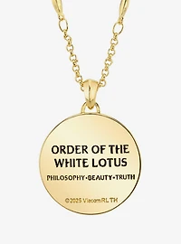 Avatar The Last Airbender X RockLove White Lotus Necklace