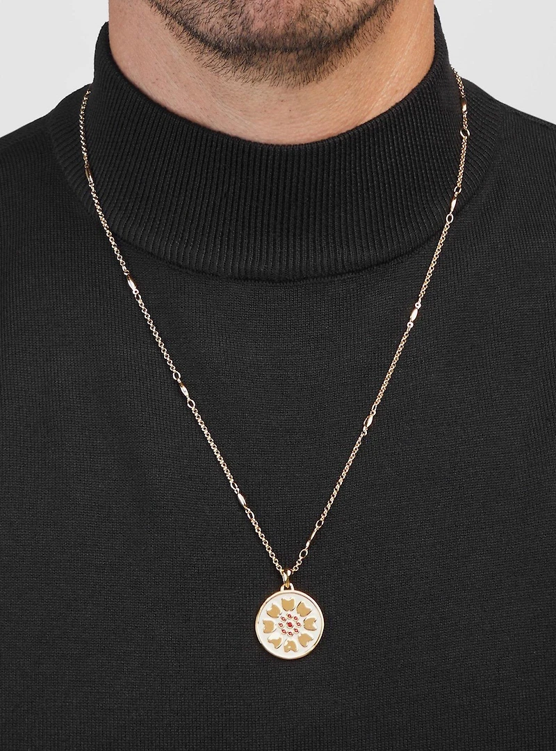 Avatar The Last Airbender X RockLove White Lotus Necklace