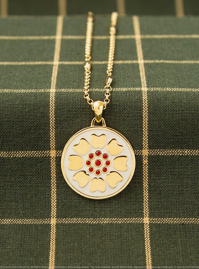Avatar The Last Airbender X RockLove White Lotus Necklace