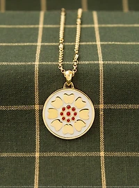 Avatar The Last Airbender X RockLove White Lotus Necklace