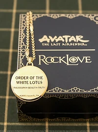 Avatar The Last Airbender X RockLove White Lotus Necklace