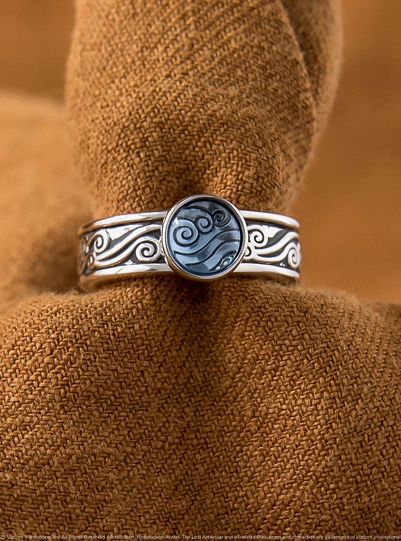 Avatar The Last Airbender X RockLove Waterbender Spinner Ring
