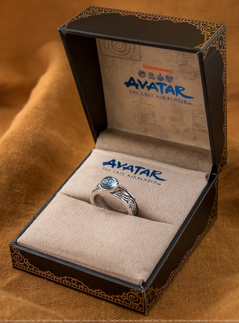 Avatar The Last Airbender X RockLove Waterbender Spinner Ring