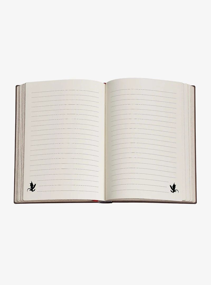 Fourth Wing Dragon Gold Journal