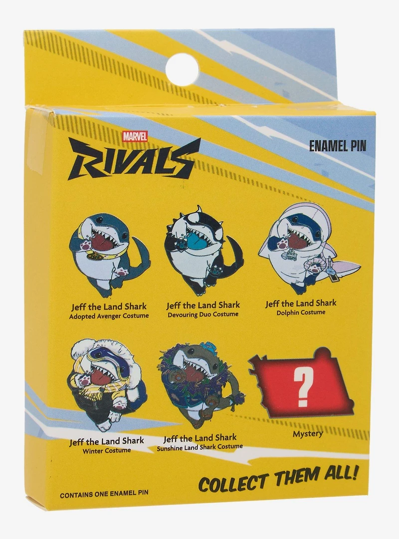 Marvel Rivals Jeff the Land Shark Blind Box Enamel Pin — BoxLunch Exclusive
